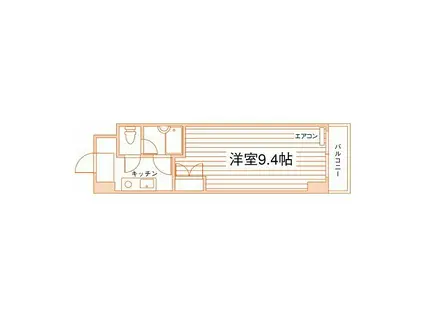 WING STK(1K/5階)の間取り写真