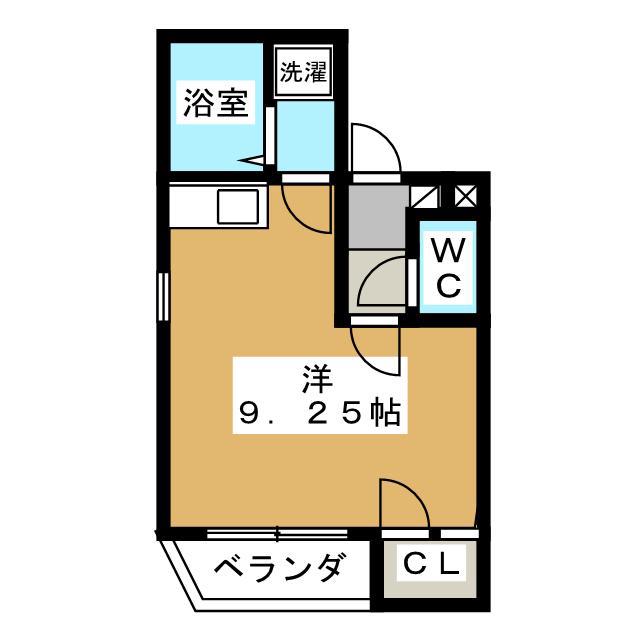 リブレア町屋(ワンルーム/3階)の間取り写真