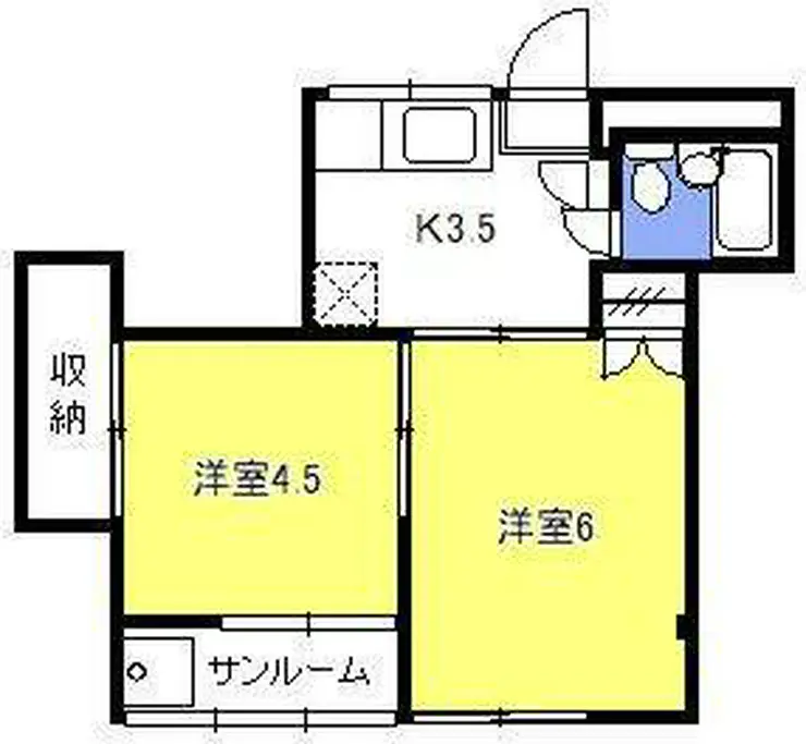 ニューマナーハイム 3階階 間取り