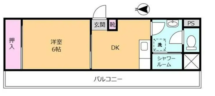 ヘレンハウゼ 2階階 間取り