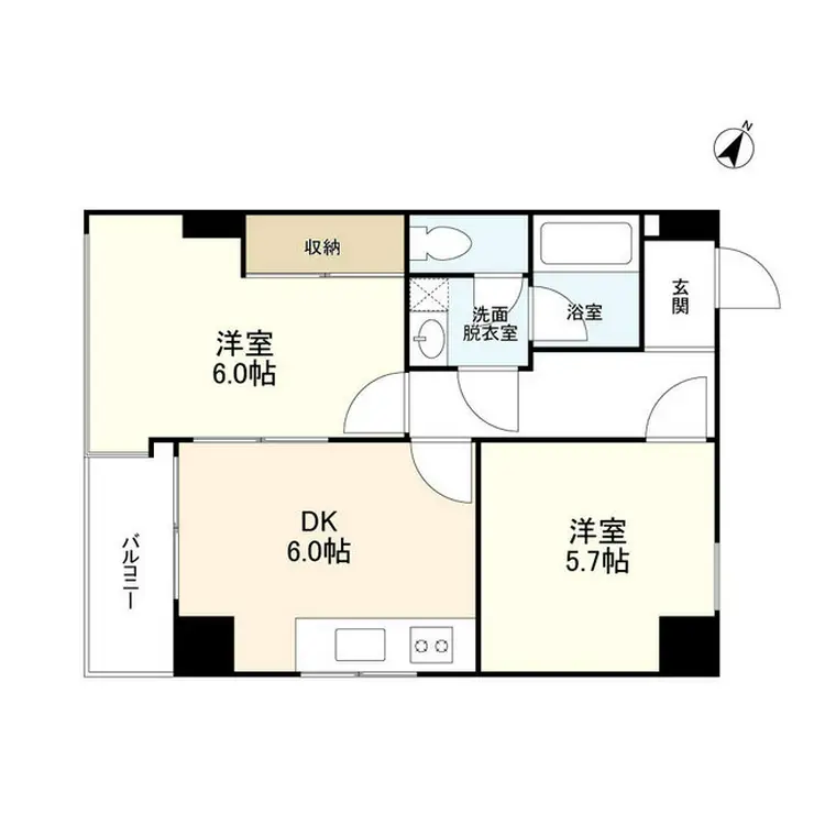 シルバーパレス白金台 1階階 間取り