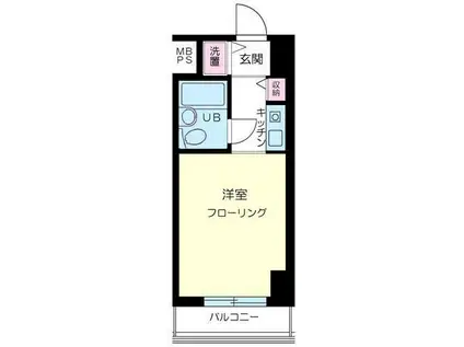 ダイアパレス錦糸町第5(1K/7階)の間取り写真