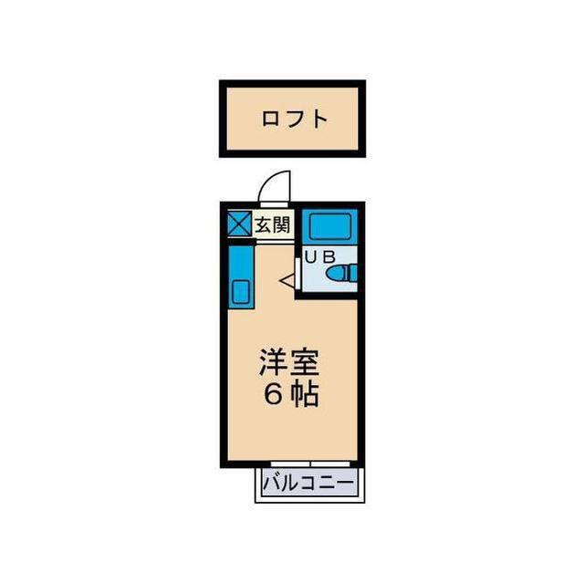 コーポアネモネ(ワンルーム/2階)の間取り写真