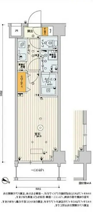 スカイコートパレス芝浦 3階階 間取り