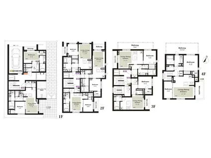 風香西新宿(1K/1階)の間取り写真
