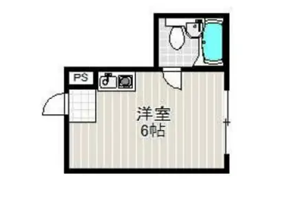 カムネス経大前(ワンルーム/5階)の間取り写真