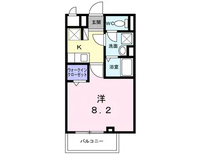 ジョリエメゾン千石(1K/3階)の間取り写真
