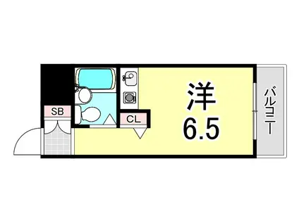 リアライズ本山(ワンルーム/3階)の間取り写真