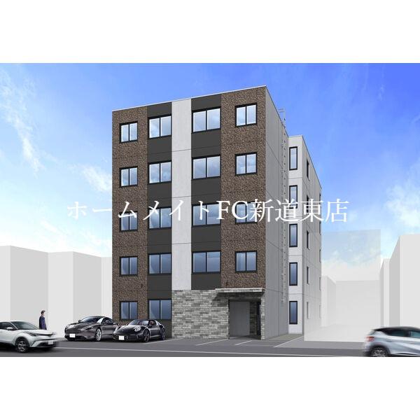 地下鉄南北線 北１８条駅 徒歩8分 5階建 新築