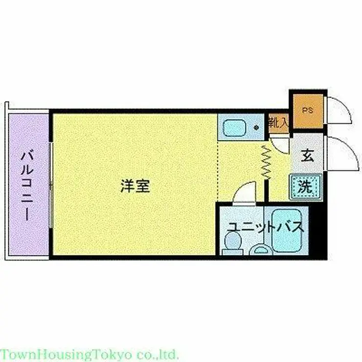 シルフィード用賀 1階階 間取り