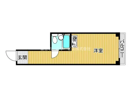 ベストレジデンスあびこ(ワンルーム/4階)の間取り写真