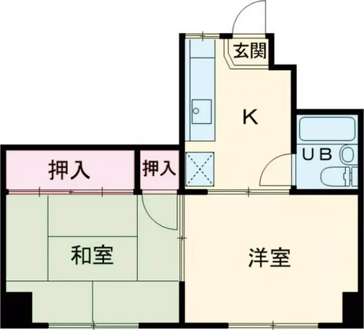 中西ビル 3階階 間取り