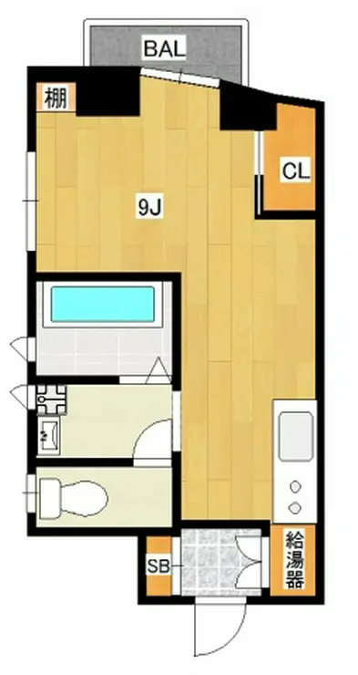 マンション中野ソレイユ 4階階 間取り