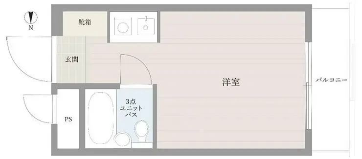 ソアール哲学堂 3階階 間取り