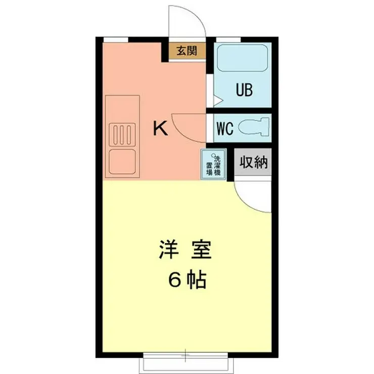 カーサ四季 1階階 間取り