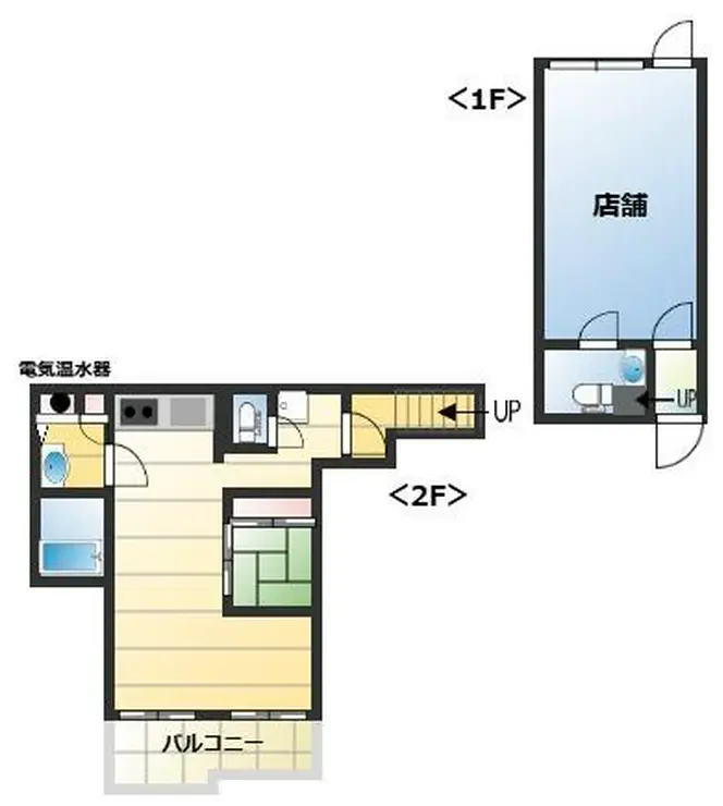 プレジデントハイツ根津 1階階 間取り