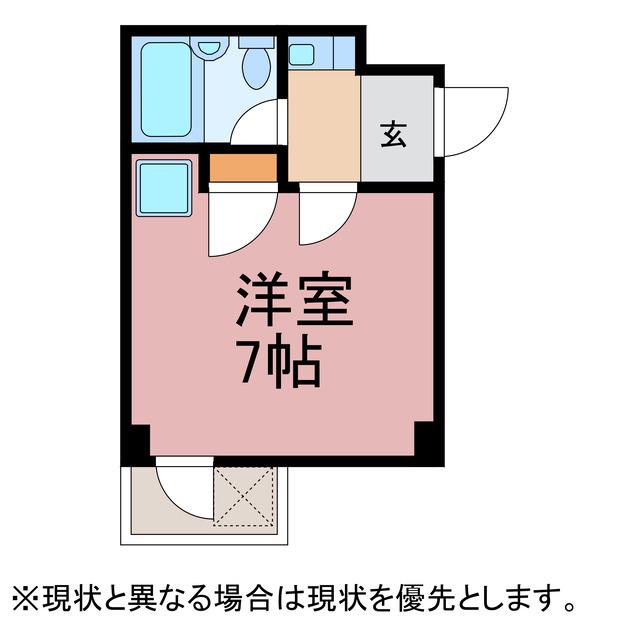 SEASONCOURT TOYOHASHI(ワンルーム/4階)の間取り写真