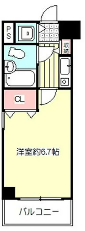 ライオンズマンション西川口第11 6階階 間取り
