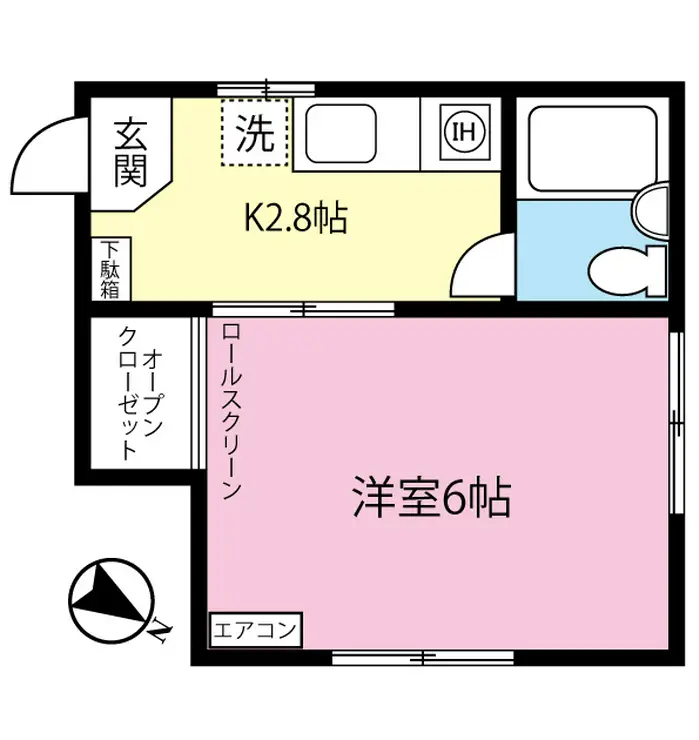 リラ新ゆり 1階階 間取り