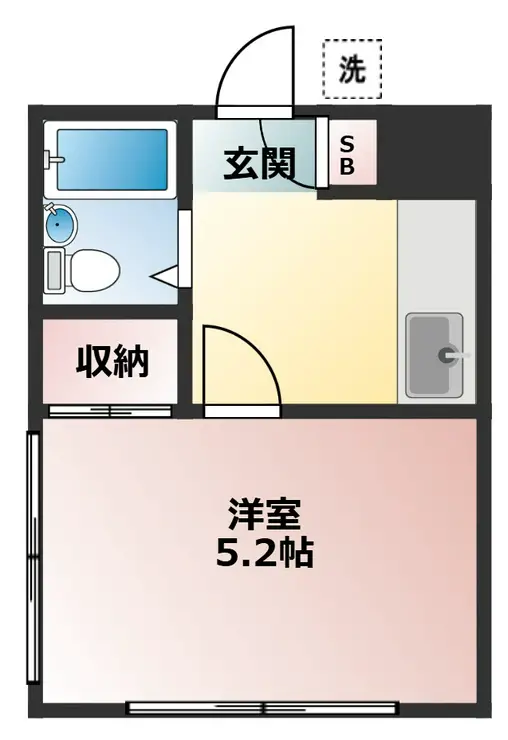 佐生マンション 2階階 間取り