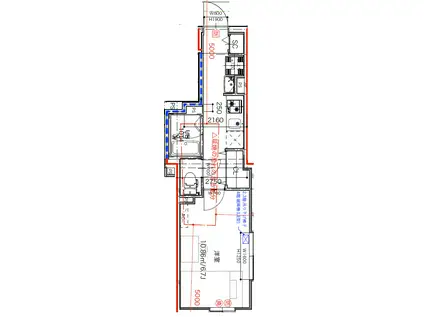 エルファーロ目黒I(ワンルーム/3階)の間取り写真