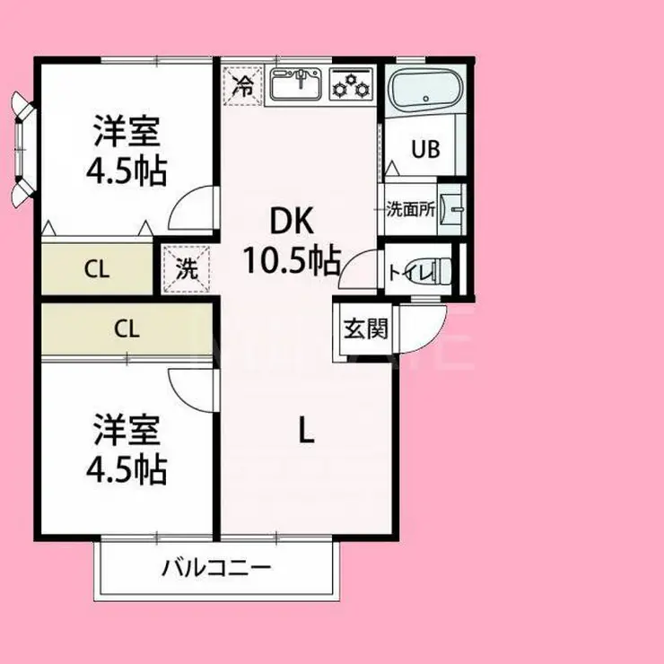 サンシティ小林 1階階 間取り