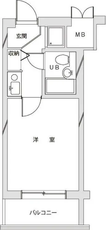 ライオンズテラス武蔵小金井 2階階 間取り