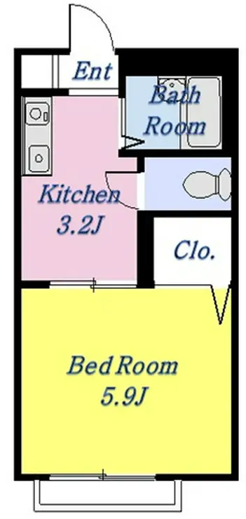 ディアス 2階階 間取り