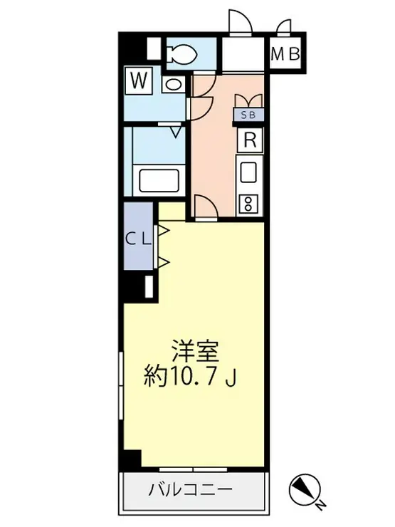 グランヴァン学芸大学 1階階 間取り