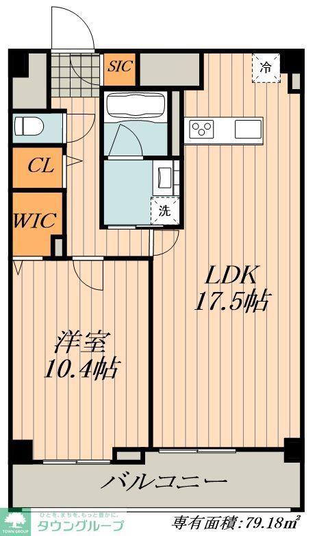 ロイヤルカーサ千種(1LDK/4階)の間取り写真