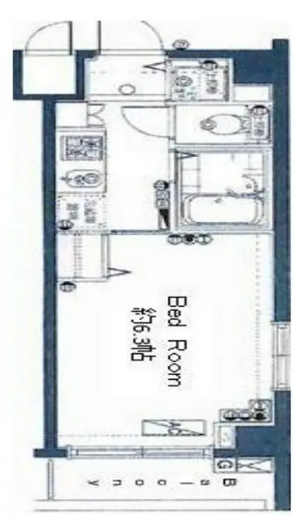 フェニックス目黒弐番館 4階階 間取り