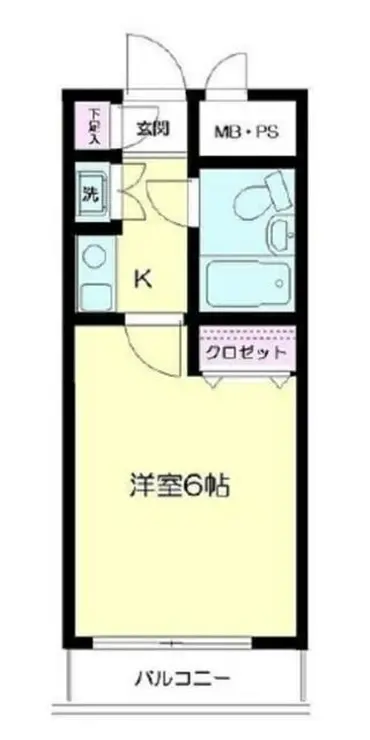 日神パレス杉田A棟 3階階 間取り