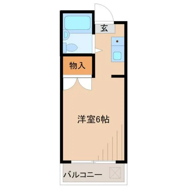 サンパレススティル 2階階 間取り