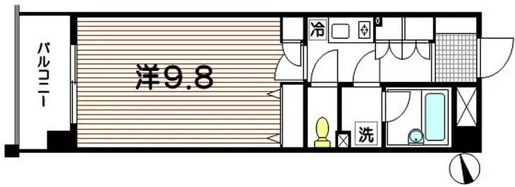 アルテール調布 2階階 間取り