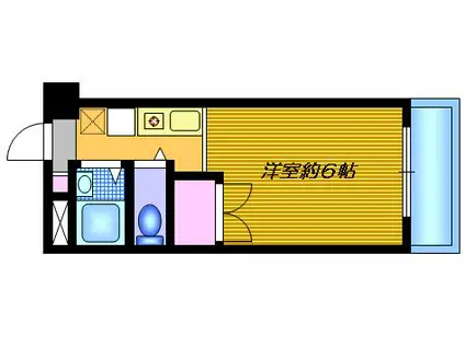 トキコ新百合ヶ丘(ワンルーム/3階)の間取り写真