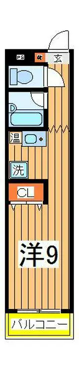パレシオン南柏 2階階 間取り