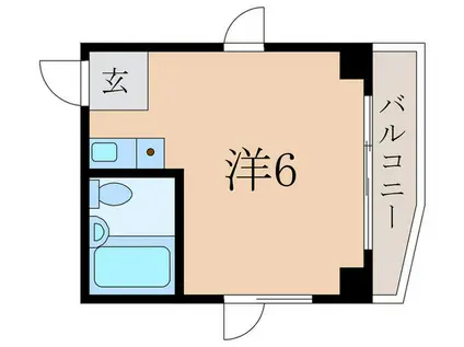 アルペン新宿ビル(ワンルーム/3階)の間取り写真