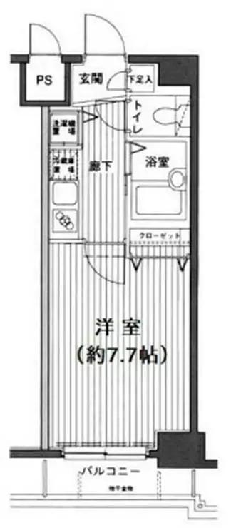 グランド・ガーラ渋谷松濤 3階階 間取り