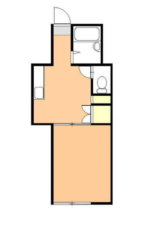 ゴールドハイツ 1階階 間取り