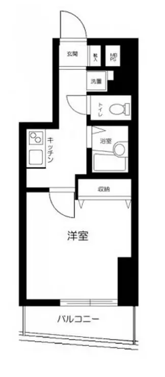 ヴェルステージ神田 10階階 間取り