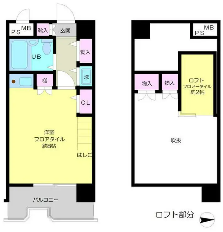 グランコート熊谷弐番館 6階階 間取り
