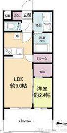 セレニテ天六リアン(1LDK/11階)の間取り写真