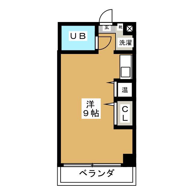 ドルフ町田(ワンルーム/2階)の間取り写真