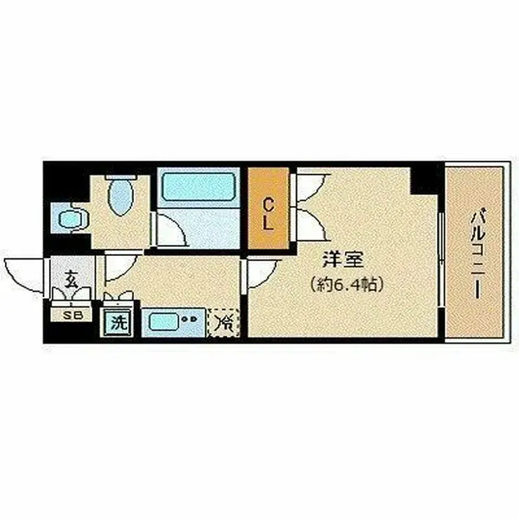 プレール・ドゥーク高輪 4階階 間取り
