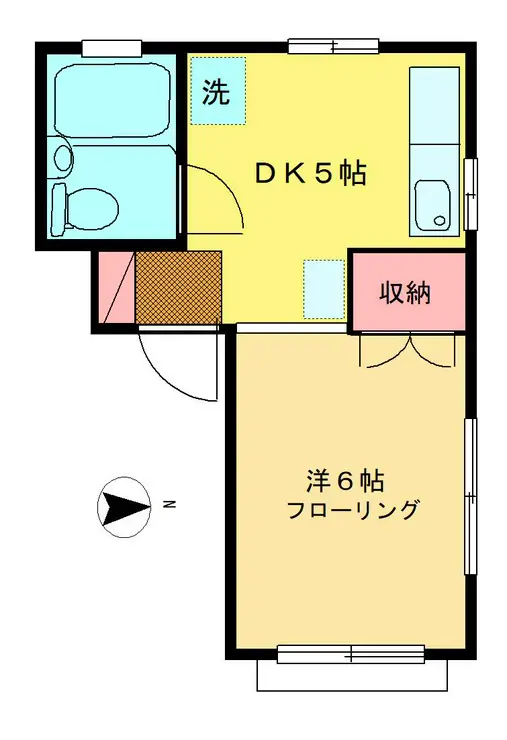 ホワイトハイツ 2階階 間取り