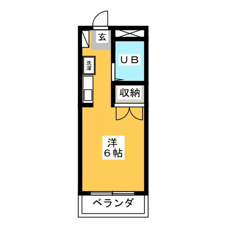 瀬川ビル 3階階 間取り
