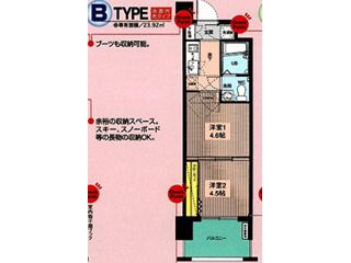 NO46 Vプロジェクト2100天神(2K/11階)の間取り写真