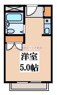 プレアール小若江(ワンルーム/3階)の間取り写真