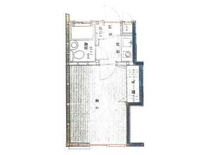 メゾン泉B棟(1K/1階)の間取り写真