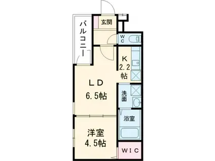 フジパレス西取石I番館(1LDK/3階)の間取り写真